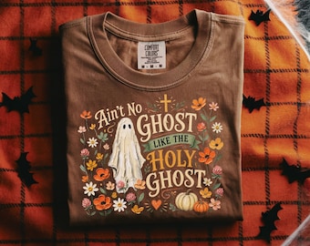 Wildflowers Ghost PNG, Holy Ghost, Christian Halloween Digital Download,  Religious Autumn Vibes, Spooky Floral Ghoul, Botanical Halloween