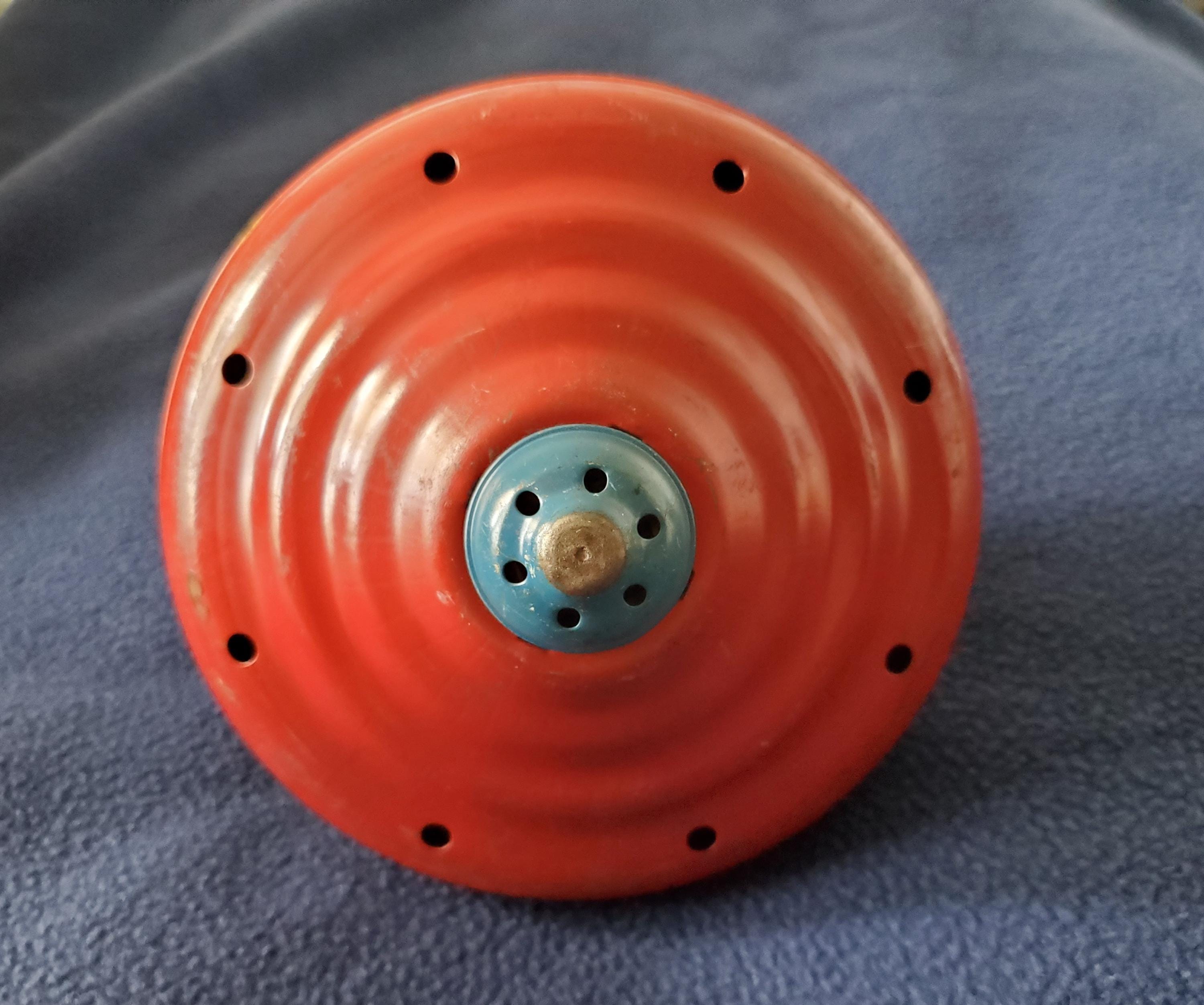 Vintage Tin Spinning Top - (b4b) - Etsy