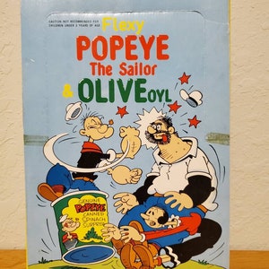 Popeye the Sailor & Olive Oyl Flexy Figurines (full case)