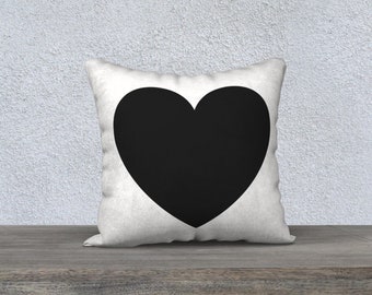 18" Big Heart Pillow Cover