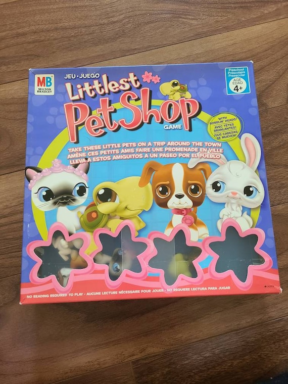 Littlest Pet Shop Board Game Complete RARE Etsy
