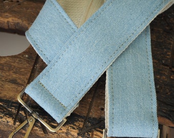 Jean Denim Crossbody Purse Strap Made In USA