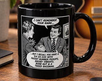 Funny Guitar Player Mug, Guitarist Gift for Men, Guitar Lover Coffee Mug, Guitar Gear Humor, Musician Gift, Guitar Dad Gift, 11oz 15oz