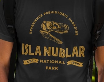 Isla Nublar National Park T-Shirt: Jurassic Park Inspired Tee