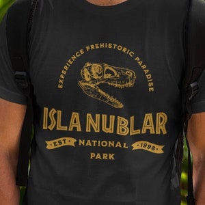 Isla Nublar National Park T-Shirt: Jurassic Park Inspired Tee