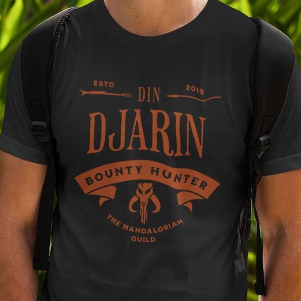 Din Djarin Bounty Hunter T-shirt - The Mandalorian T-Shirt, Star Wars T-Shirt, Vintage Mandalorian Shirt, This is the Way Shirt, Disney Tee