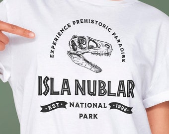 Isla Nublar Nationalpark T-Shirt: Jurassic Park Inspiriert T-Shirt