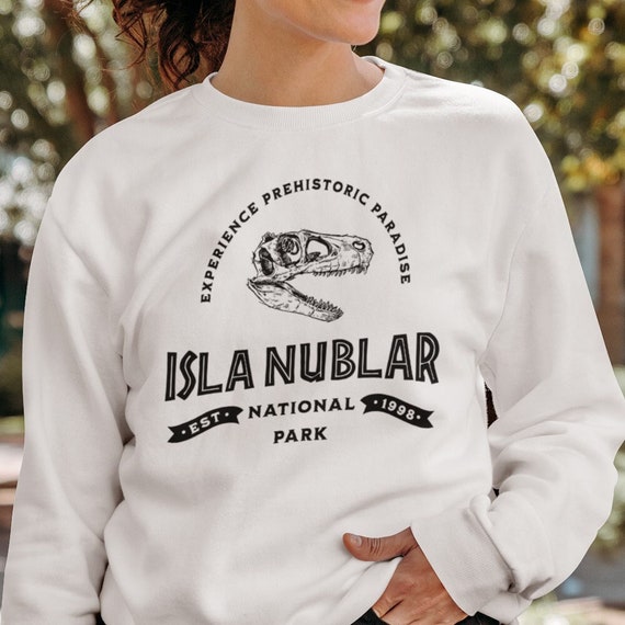 Jurassic Park Movie World, Park National Nublar - Gift, Isla Lover Shirt, Sweatshirt, Shirt Sweatashirt, Sweatshirt, Jurassic Movie Dinosaur Etsy