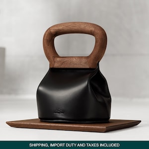 SACK™ Leather Kettlebell - Unique Workout Weights, Luxury Strength Training, Designer Home Gym Equipment