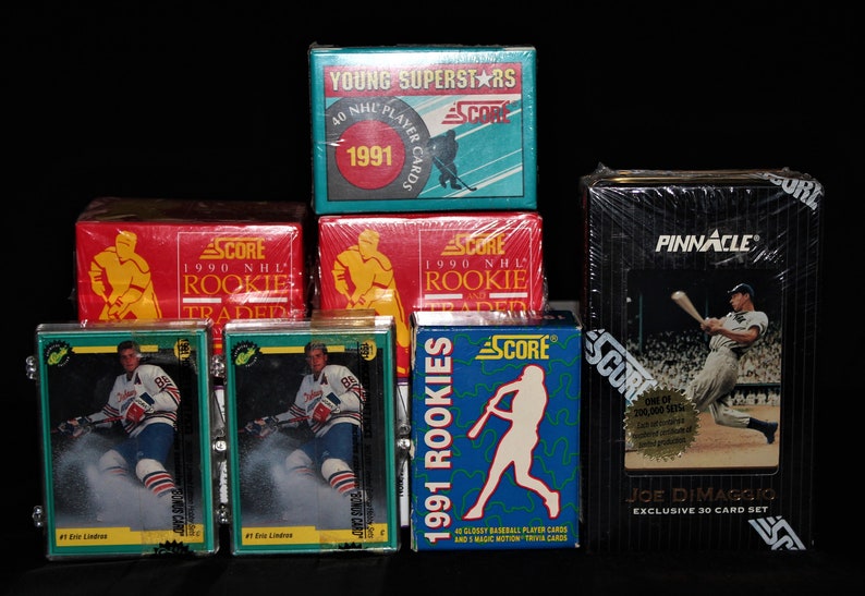 Factory Sealed Vintage Baseball Card Packs Etsy