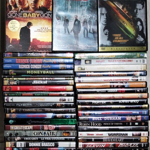 Lote de películas en DVD / Más de 70 títulos taquilleros y difíciles de encontrar / Películas en DVD antiguas