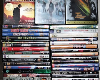 Lot of DVD Movies | Over 70 Blockbuster & Hard To Find Titles | Vintage DVD Movies