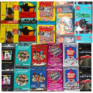 Collector Cards | Star Wars | Jurassic Park | Batman | Disney | Aladdin | Star Trek | Desert Storm