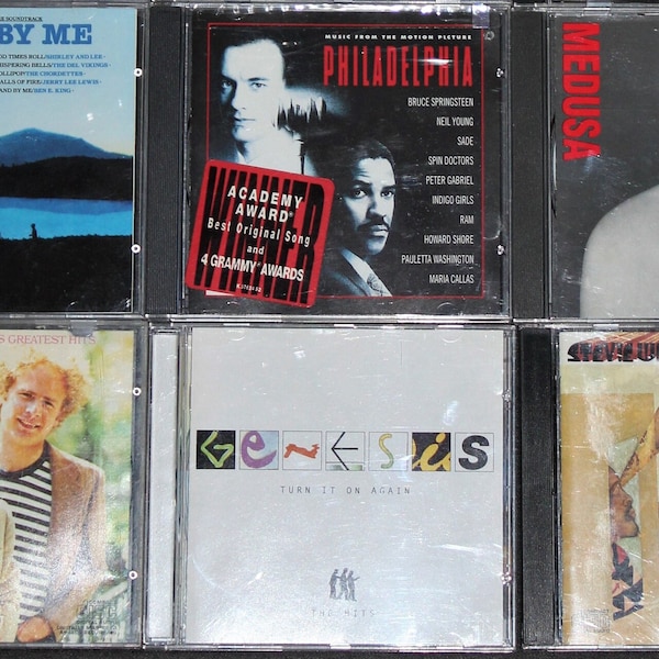 Lot von über 60 Vintage-CDs | Blautöne | stilisiert | Normen | Tonspuren | Land | Klassik & Mehr