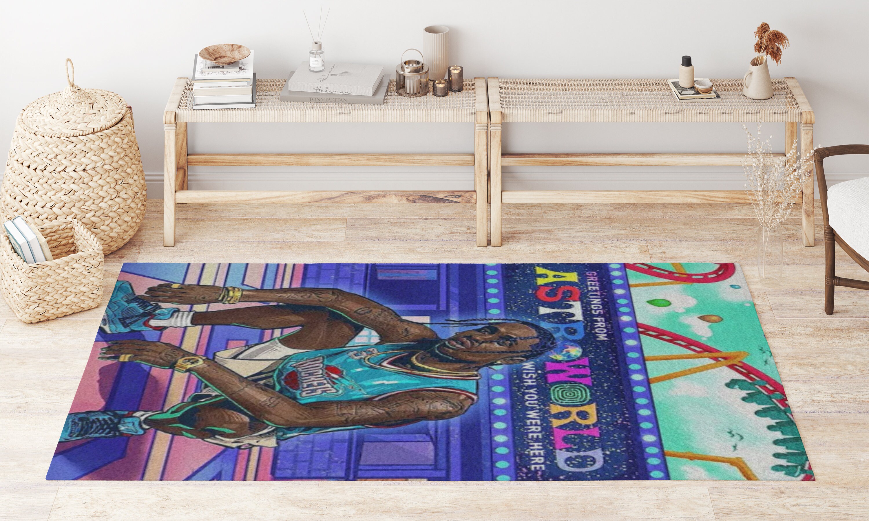 Travis Scott Rug - Etsy