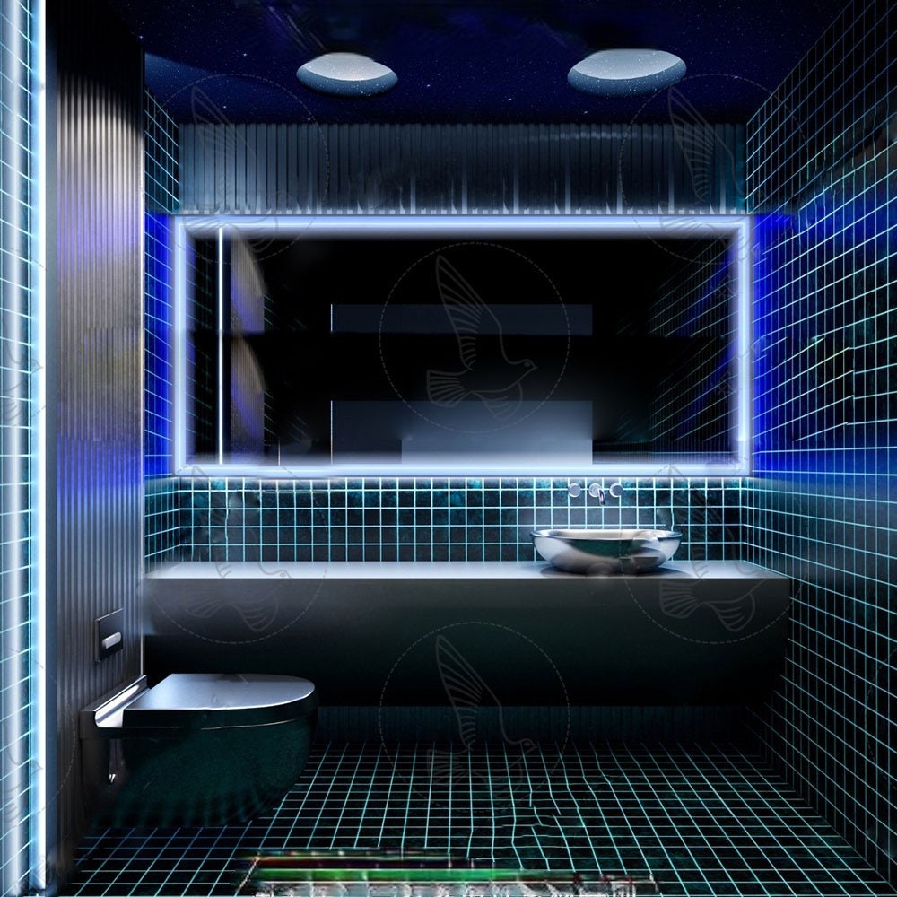 Modern Bathroom Interior Design Model B7 10 Piece Set Sketchup 3D Home ...