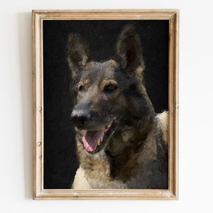 Custom Pet Portrait Print, Watercolor Dog Painting Hand Painted from Photo,Pet memorial gift, Pet loss gift, pet painting, Cat Painting