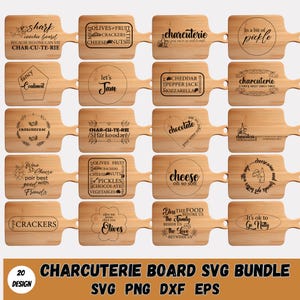 Charcuterie Board Svg Bundle, Cutting Chopping Board Svg, Cheese Board Serving Tray Svg, Baking Food Tray Svg Cricut, Shark Coochie SVG