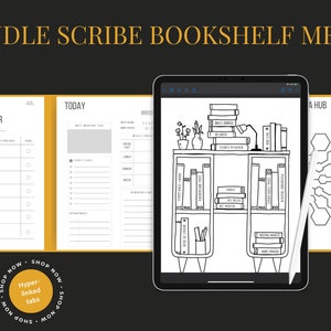 Kindle Scribe Mega Bookshelf Planner - Easy Organization for Your Kindle Collection