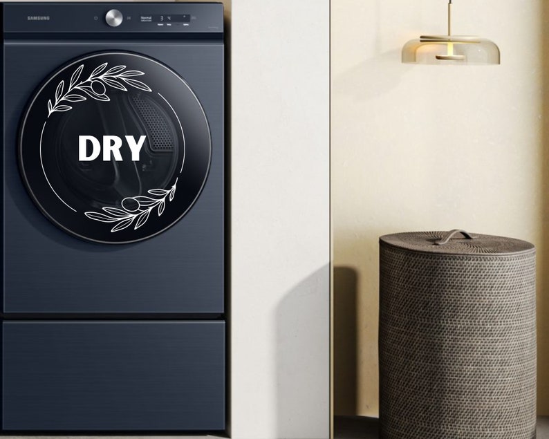 Washer and Dryer Decal SVG Laundry Sign PNG Instant Etsy