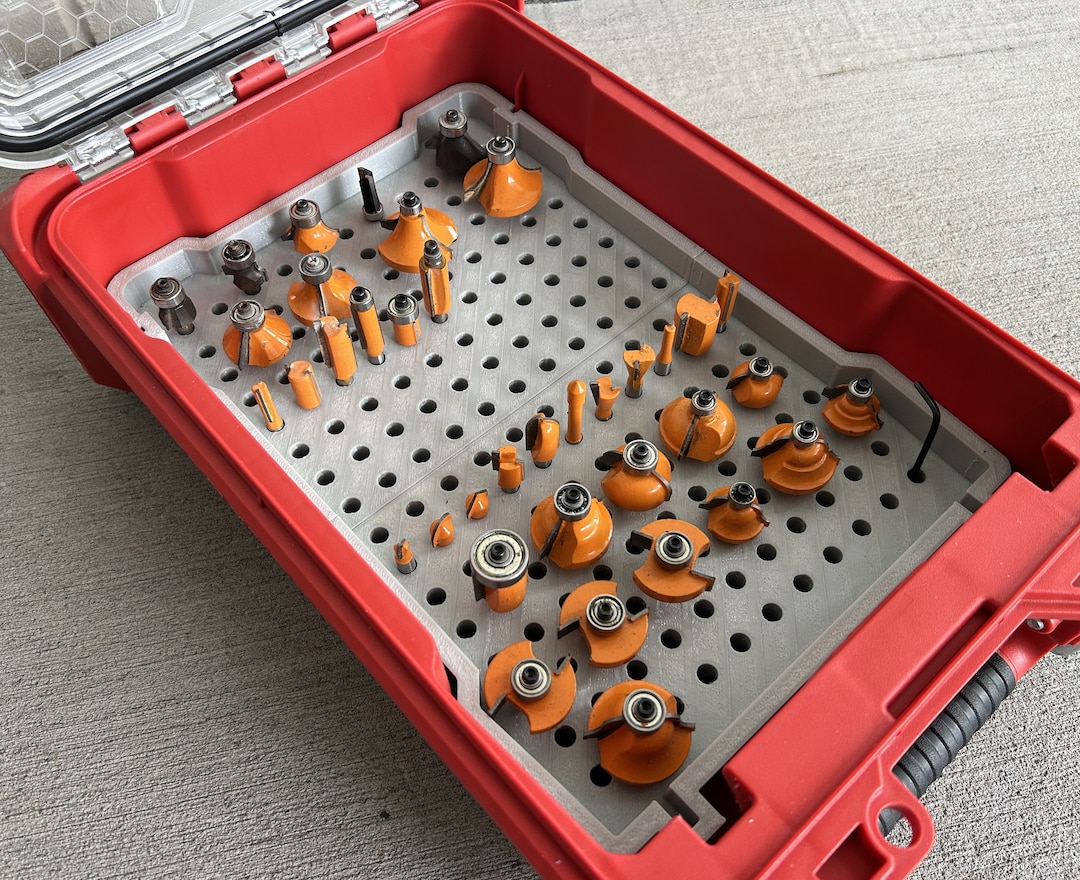 NEW! Milwaukee Router Bit Storage Insert - Etsy