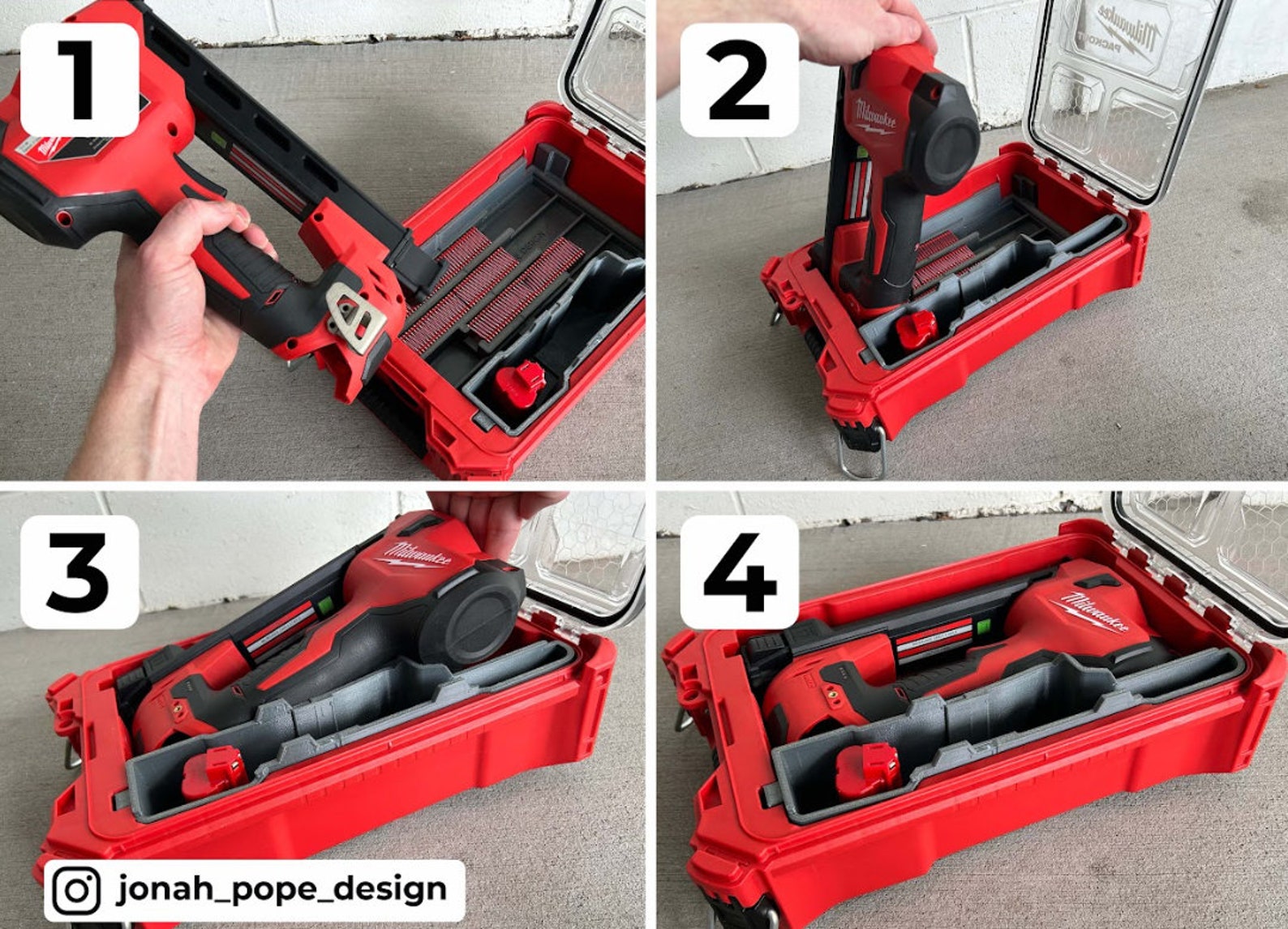 Milwaukee Packout M12 Cable Stapler Insert - Etsy