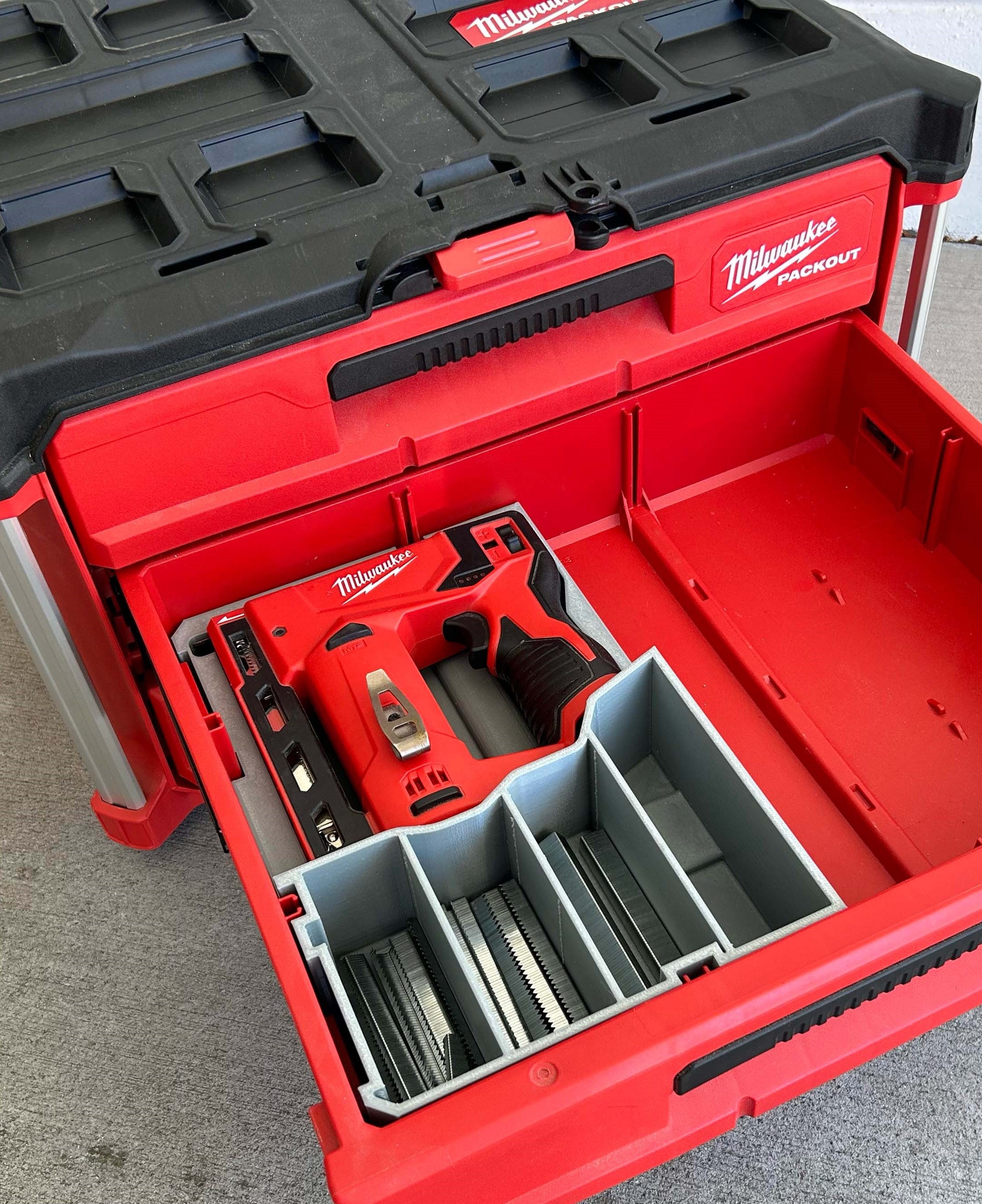 Milwaukee Packout Drawer Stapler Insert. NEW!! - Etsy