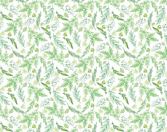 Seamless Leaf Pattern - Overglaze Ceramic + Enamel Decals - Food Safe - Lead Free - 6083