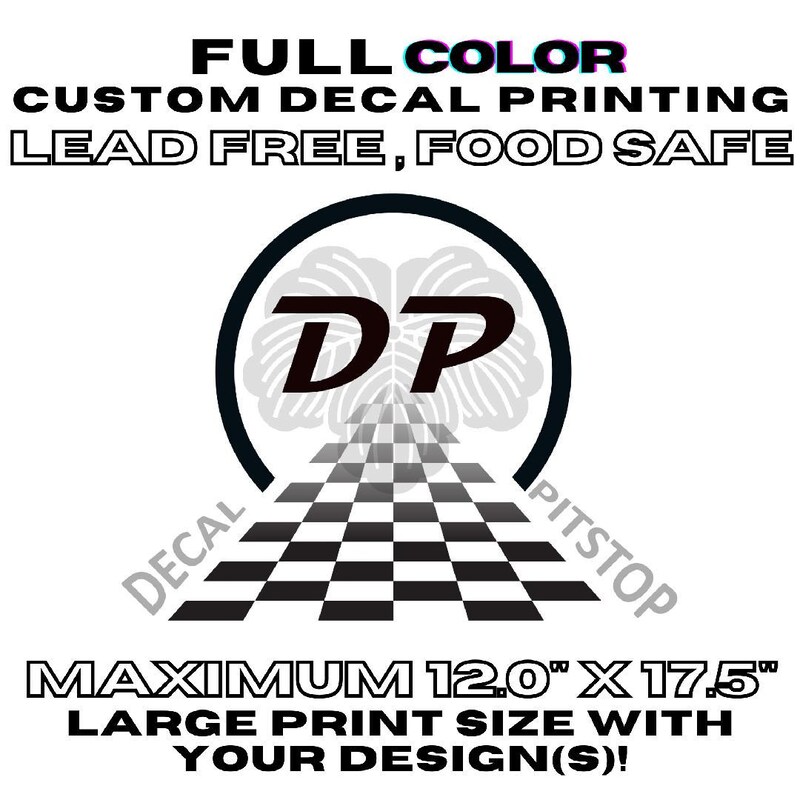 Solid Color Ceramic Waterslide Decal Paper - 9" X 13" Black Sheet For Kiln-Firing On Pottery, Glass, Porcelain
