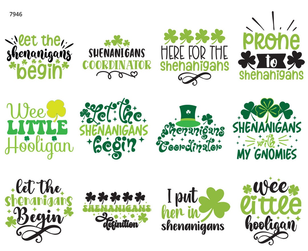 Hooligan Shenanigans Ceramic Decal Overglaze Decal Fusible Decal Food ...