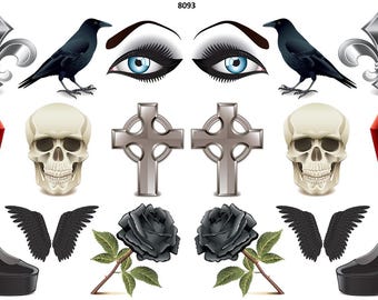 Get Gothic - Ceramic Decal - Overglaze Decal - Fusible Decal - Food Safe - Lead Free - 8093
