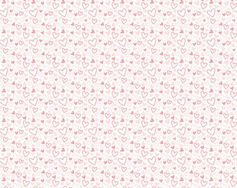 Seamless Celebrate Love Hearts Pattern - Ceramic Decal - Overglaze Decal - Fusible Decal - Food Safe - Lead Free - 5062