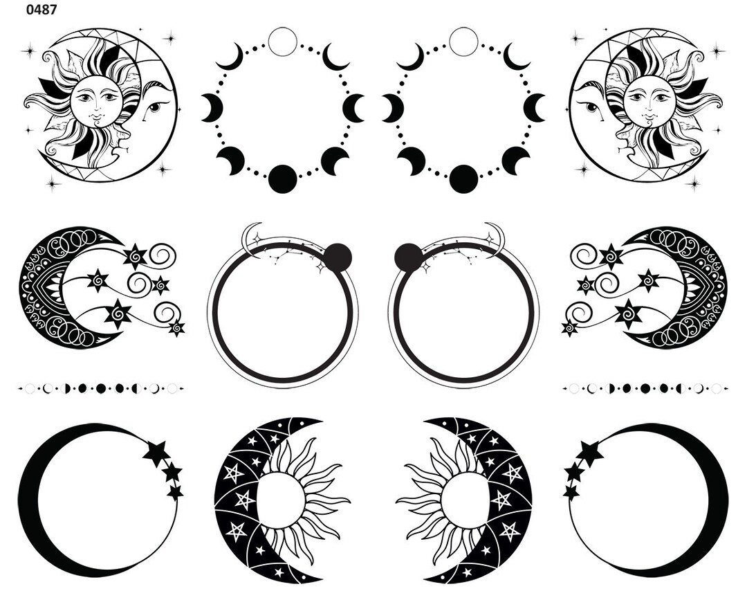 Celestial Images - Ceramic Decal - Overglaze Decal - Fusible Decal ...