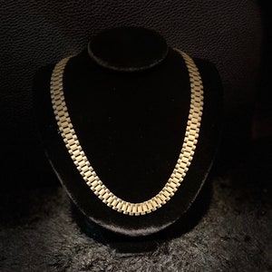 10k Yellow Gold Rolex Style Link Chains - Multiple Size & Length Options Available