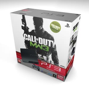 PS3 Slim Call of Duty MW3 320gb (Optional Inner Cartons) | Empty box | Empty box | Empty box | Leere Box