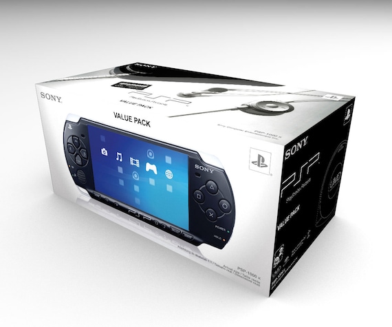 Caja Vacía Empty Box Empty Box Leere Box Sony PSP Value Pack 1000