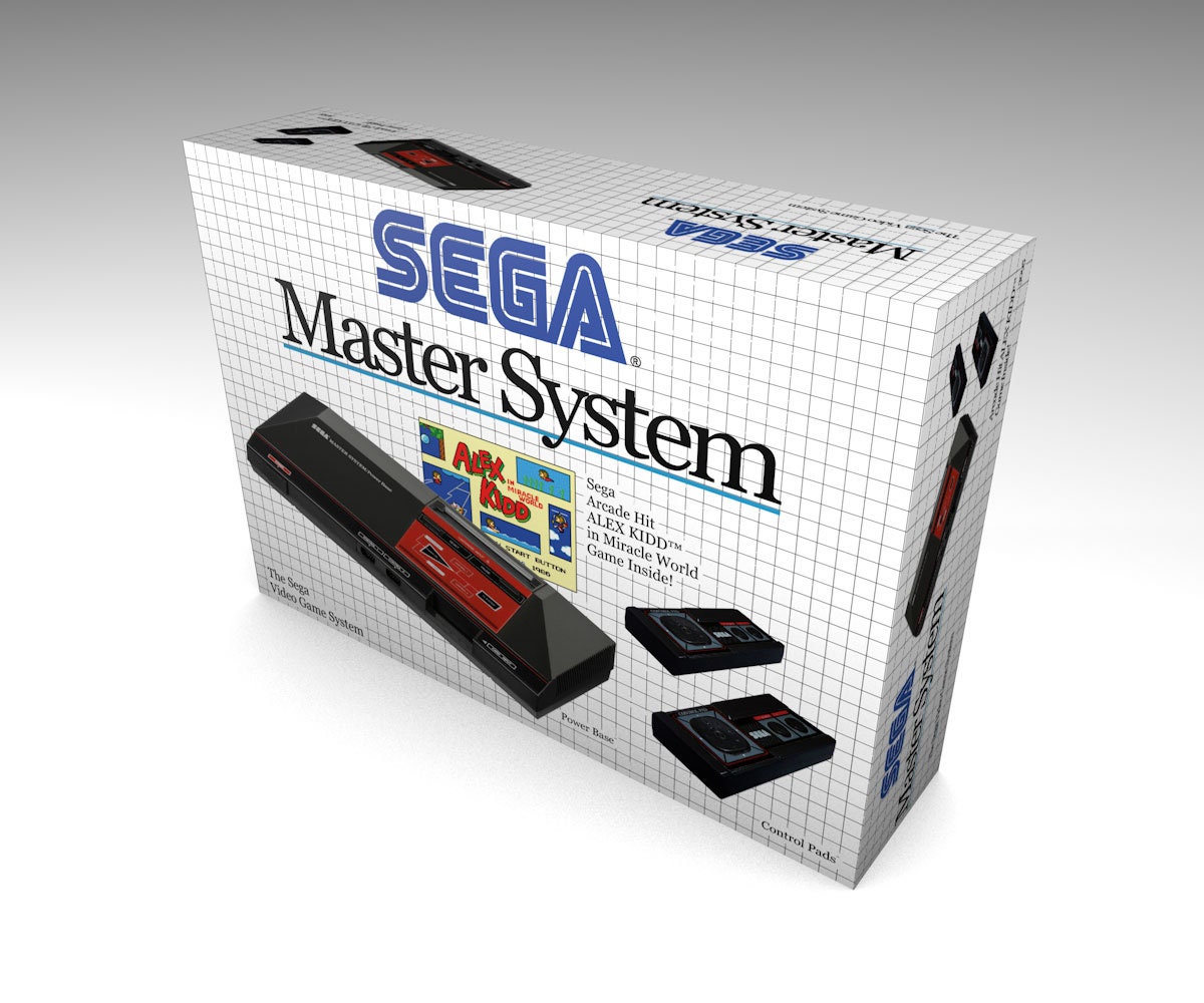 Sega Master System Alex Kidd (optional Inner Cardboards