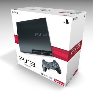 PlayStation 3 Slim 120gb (Optional Inner Cartons) | Empty Box | Empty Box | Boxe Vide | Leere Box