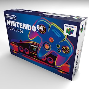 Nintendo 64 Japan (optionale Innenkartons) | Leere Kiste | Leere Kiste | Boîte vide | Leere Box