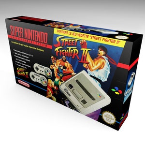 SNES (optionale Innenkartons) | Leere Kiste | Leere Kiste | Boîte vide | Leere Box