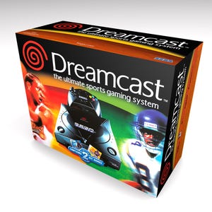 Sega Dreamcast Sports NTSC (cartoni interni opzionali) | Scatola vuota | Scatola vuota | Boîte vide | Lee Box