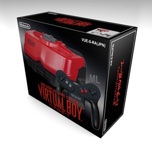 Nintendo Virtual Boy (optionale Innenkartons) | Leere Kiste | Leere Kiste | Boîte vide | Leere Box