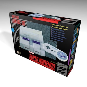 SNES Ntsc (Optional Inner Cartons) | Empty Box | Empty Box | Boîte vide | Leere Box