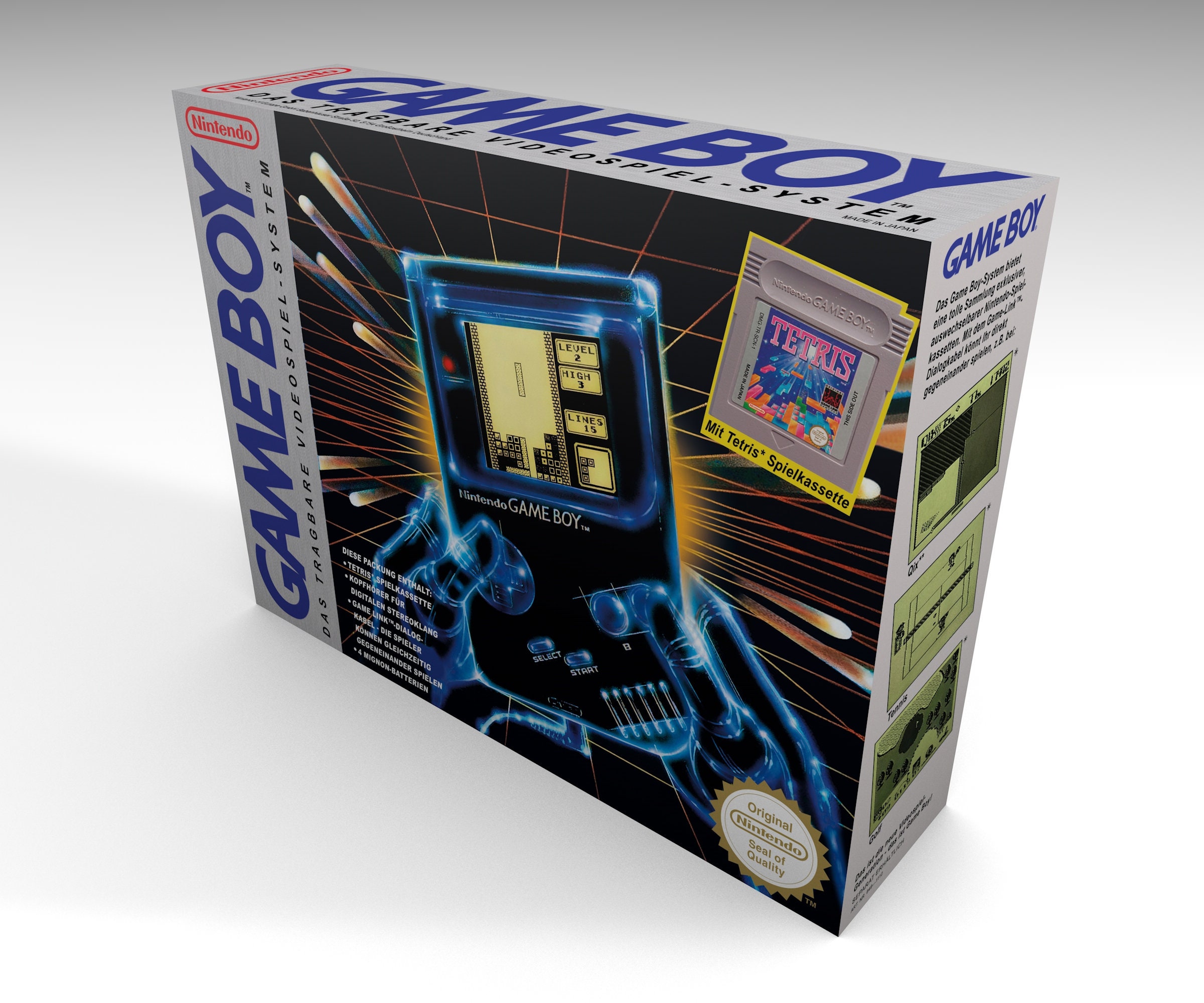 Nintendo Game Boy Tetris Pack DE | Empty Box | Empty Box | Boîte vide | Leere Box