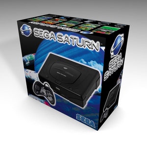 Sega Saturn Model 2 (optionele binnendozen) | Lege doos | Lege doos | Boite vide | Lees Box