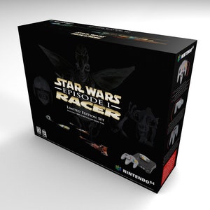 Nintendo 64 Star Wars Racer NTSC (optionele binnendozen) | Lege doos | Lege doos | Boite vide | Lees Box