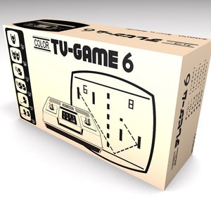 Nintendo TV Game 6 model.1 (Optional inner cartons) | Empty box | Empty box | Empty box | Empty box