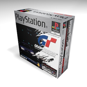 PS1 Gran Turismo (Cartas internas opcionais) | Caixa vazia | Caixa vazia | Caixa viva | Caixa de Leer
