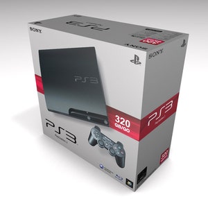 PlayStation 3 Slim 320 GB (optionale Innenkartons) | Leere Kiste | Leere Kiste | Boîte vide | Lesefeld