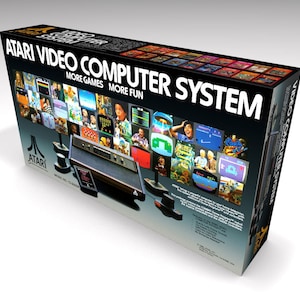 Atari 2600 VCS (Optional Inner Cartons) | Empty Box | Empty Box | Boîte vide | Leere Box